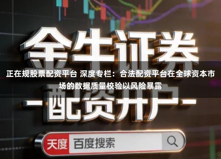 正在规股票配资平台 深度专栏：合法配资平台在全球资本市场的数据质量校验以风险暴露
