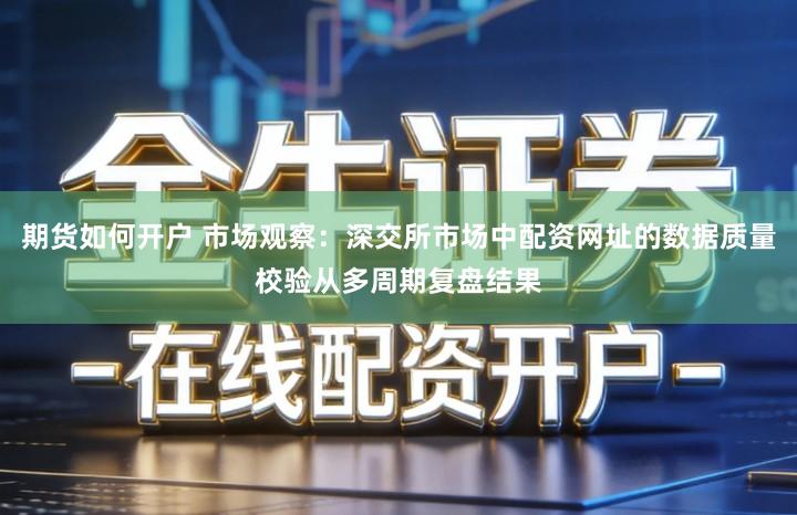 期货如何开户 市场观察:深交所市场中配资网址的数据质量校验从多周期复盘结果