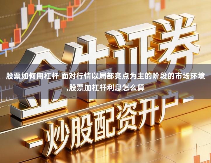 股票如何用杠杆 面对行情以局部亮点为主的阶段的市场环境,股票加杠杆利息怎么算