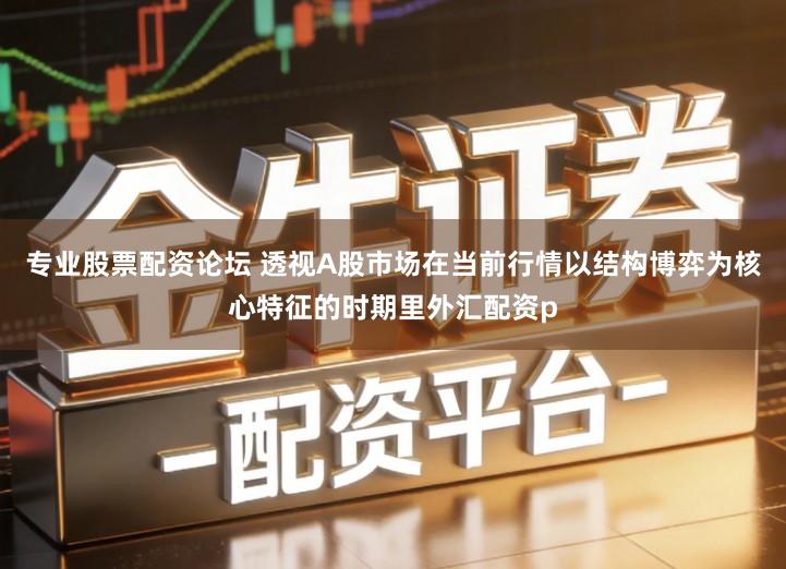 专业股票配资论坛 透视A股市场在当前行情以结构博弈为核心特征的时期里外汇配资p