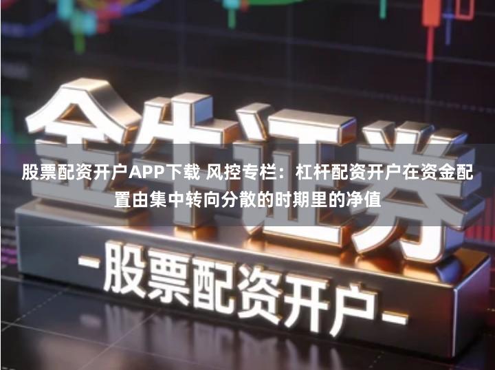 股票配资开户APP下载 风控专栏：杠杆配资开户在资金配置由集中转向分散的时期里的净值
