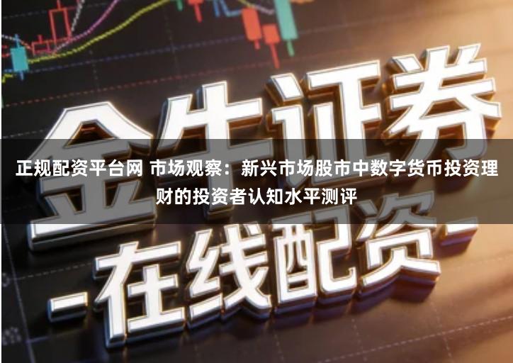 正规配资平台网 市场观察：新兴市场股市中数字货币投资理财的投资者认知水平测评